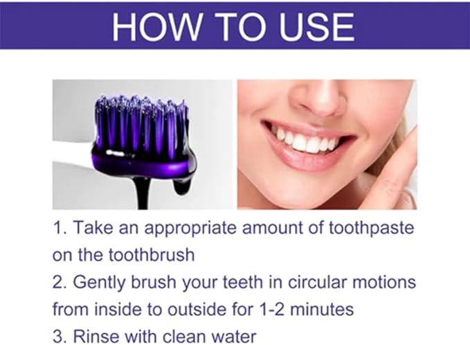 Purple Whitening Toothpaste™ (2Pices) ! ™معجون الأسنان الأرجواني