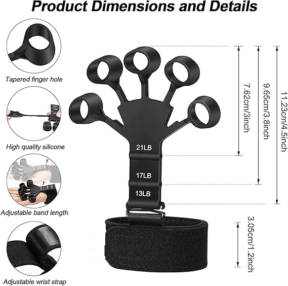 Hand Grip Strengthener Trainer